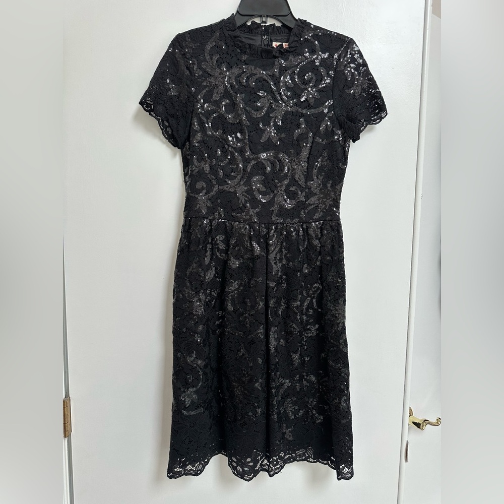 NWT Brooks Brothers Black Lace Dress